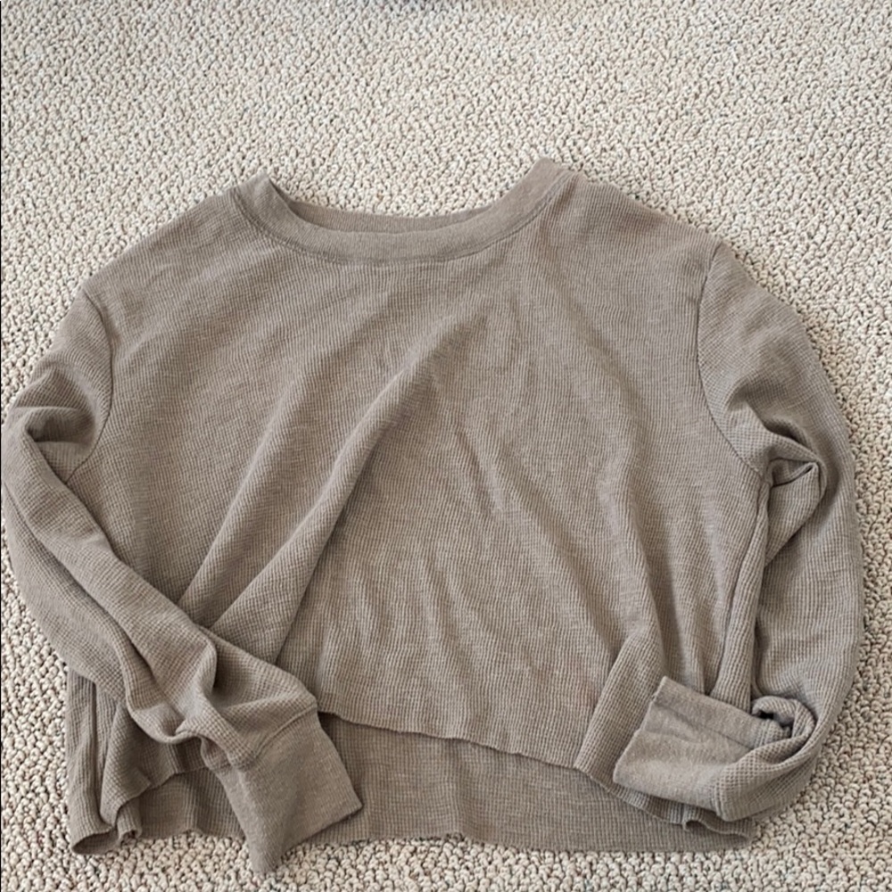 Cropped hoodie